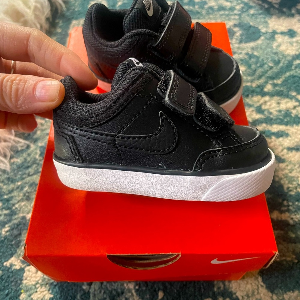 Brand New. Nike Capri 3 LTR. infant size 2 shoes.